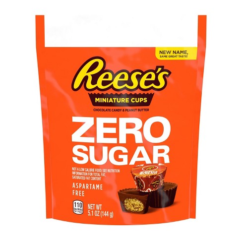 Reese's Miniature Peanut Butter Cups Zero Sugar (8 x 145g)