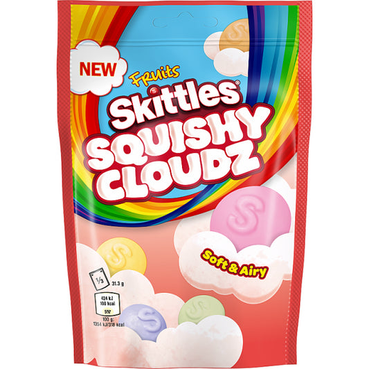 Skittles Squishy Cloudz Fruits (18 x 94g) - AmerikaanseGroothandel.nl