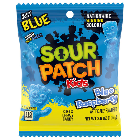 Sour Patch Kids Blue Raspberry (12 x 102g) - AmerikaanseGroothandel.nl