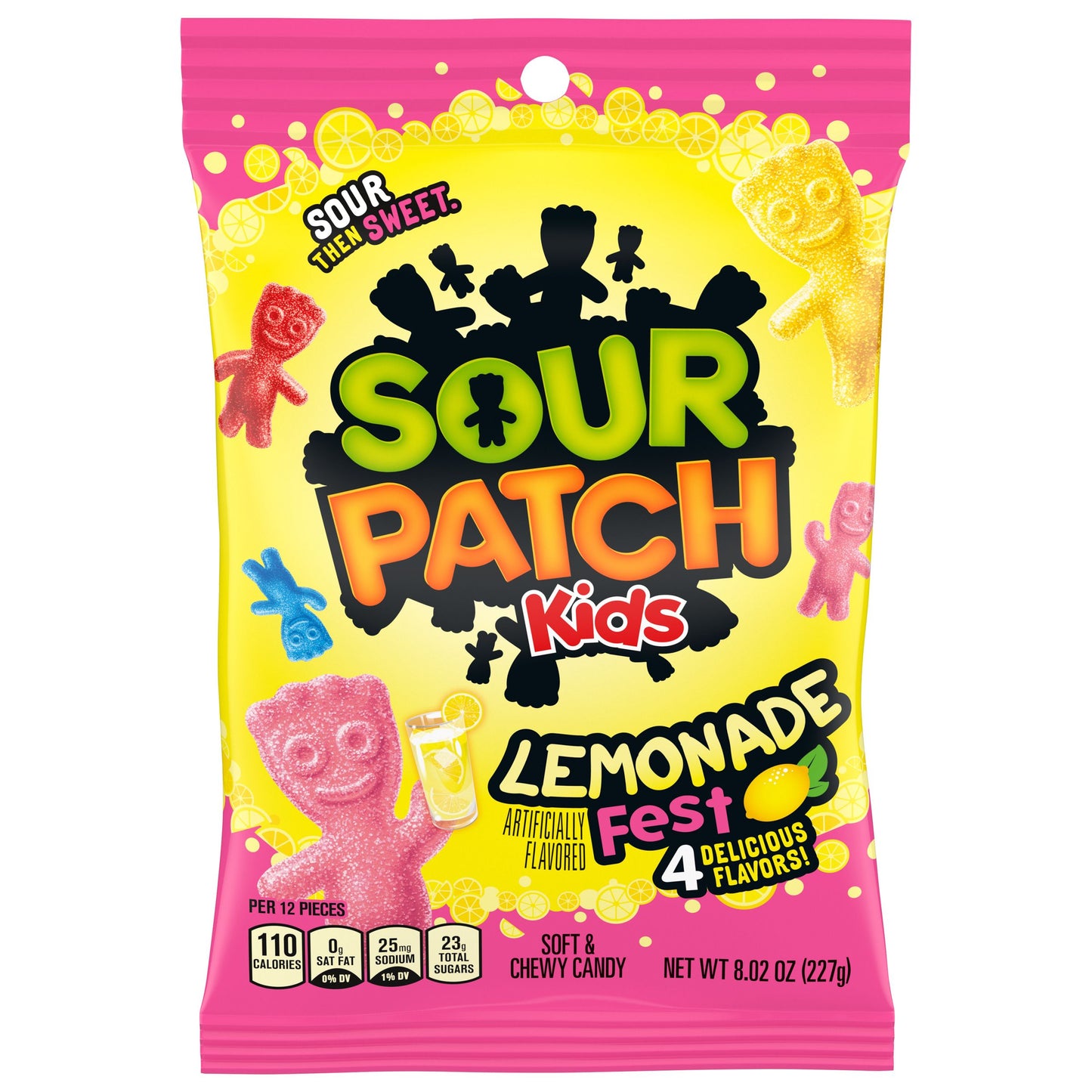 Sour Patch Kids Lemonade Fest (12 x 227g) - AmerikaanseGroothandel.nl