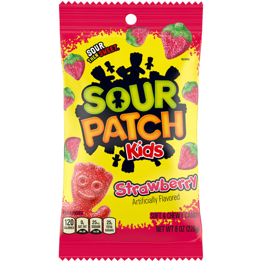 Sour Patch Kids Strawberry (12 x 227g) - AmerikaanseGroothandel.nl