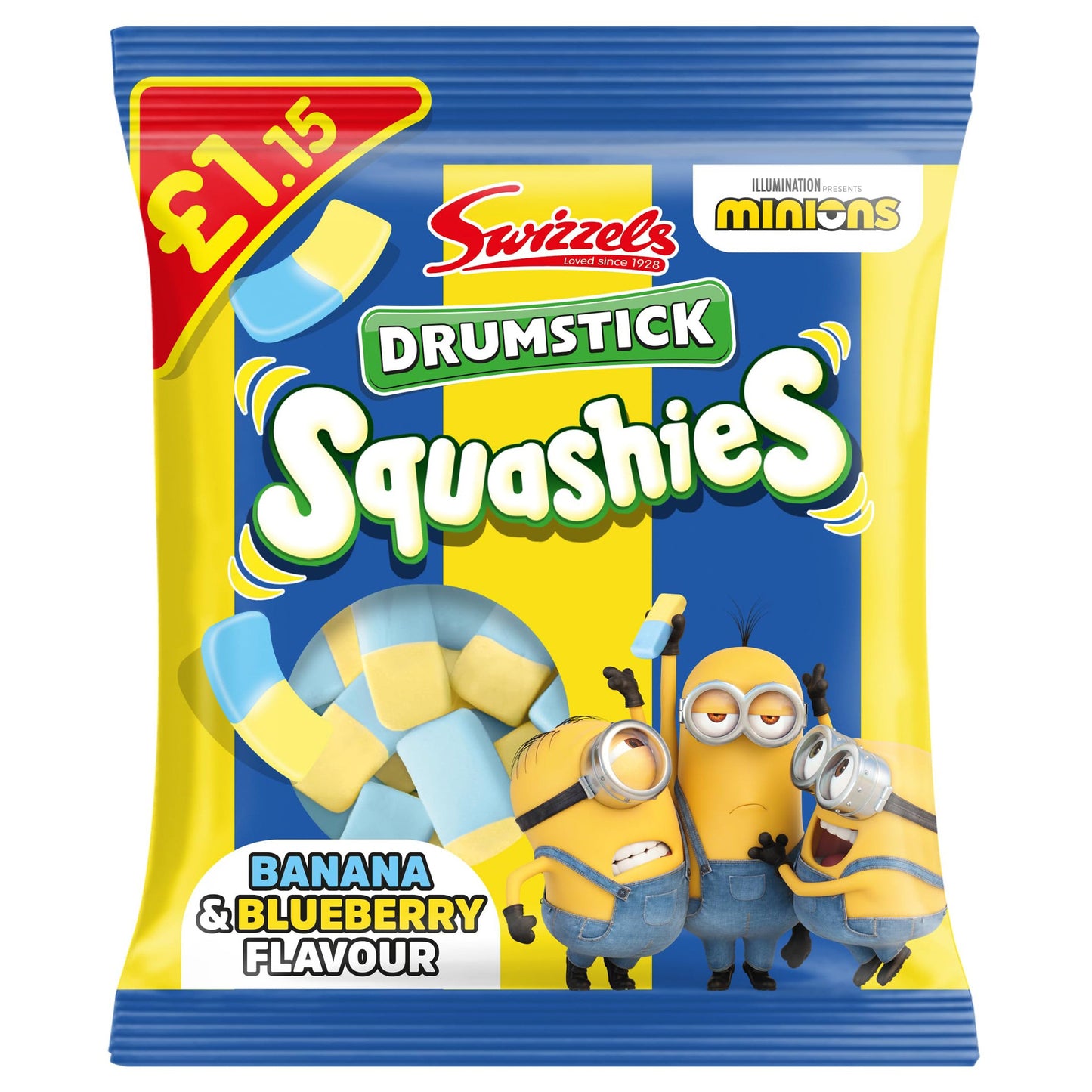 Squashies Minions PMP £1.15 (12 x 110g)