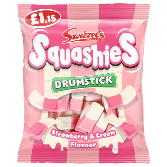 Squashies Strawberry & Cream PMP £1.15 (12 x 120g)