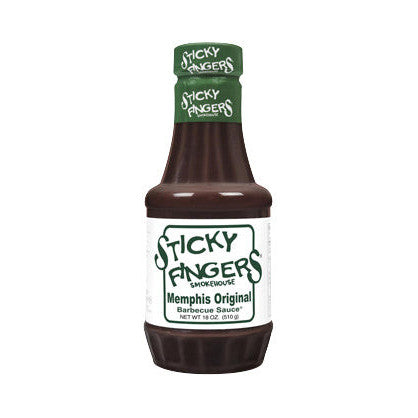 Sticky Fingers Barbecue Sauce Memphis Original (6 x 510g) - AmerikaanseGroothandel.nl