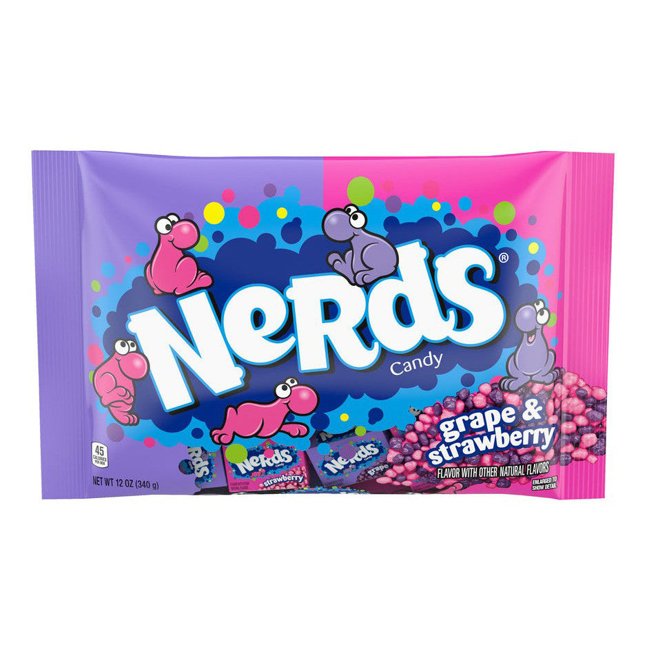 Nerds Grape & Strawberry Minis (12 x 340g) - AmerikaanseGroothandel.nl