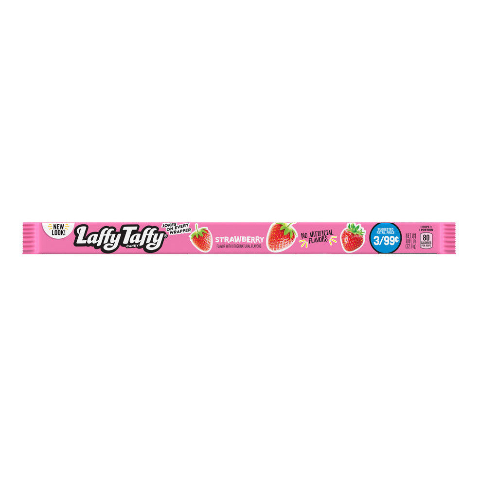 Laffy Taffy Rope Strawberry (24 x 23g) - AmerikaanseGroothandel.nl