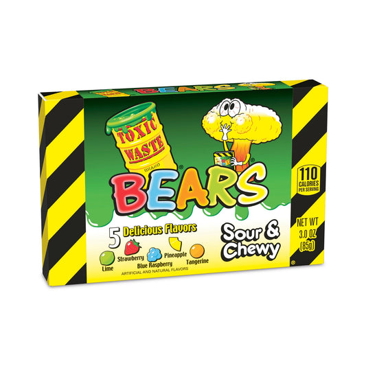 Toxic Waste Bears Theaterbox (12 x 85 g)