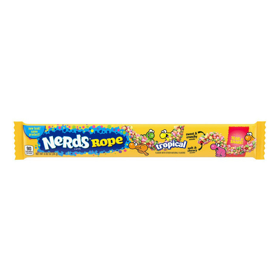 Nerds Rope Tropical (24 x 26g) - AmerikaanseGroothandel.nl