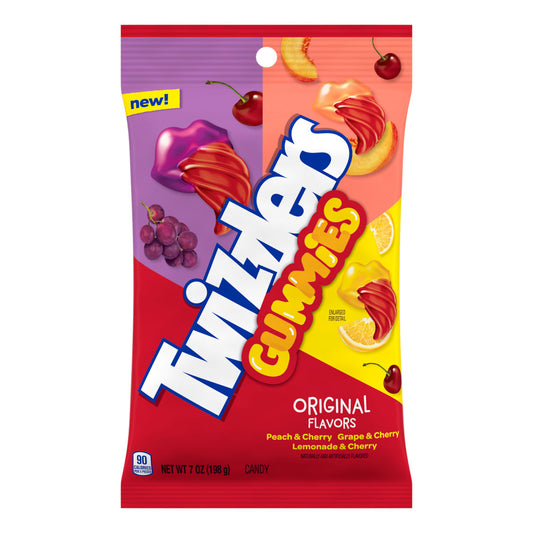 Twizzlers Gummies (12 x 198g)