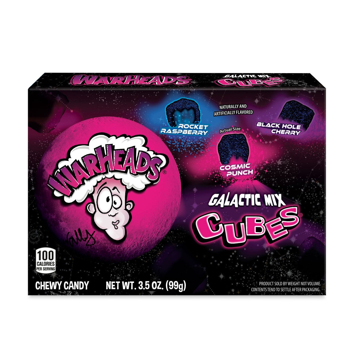 Warheads Cubes Galactic (12 x 99g)