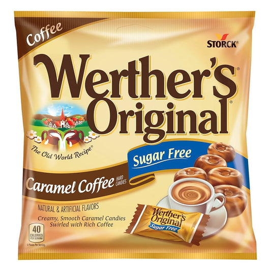 Werther's Original Sugar Free Caramel Coffee (12 x 67g)